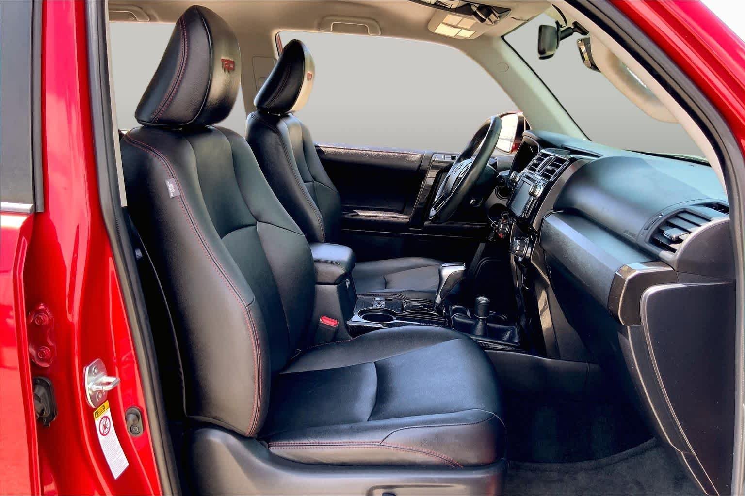 Used 2017 Barcelona Red Metallic Toyota TRD Pro image 9