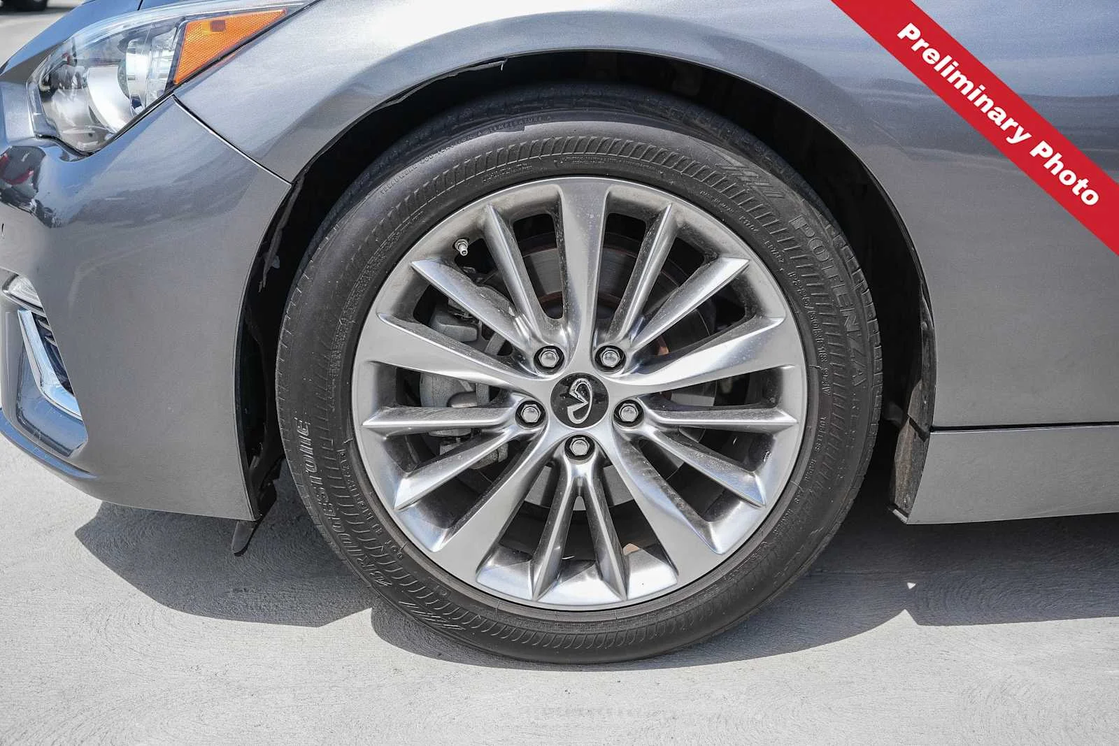 Used 2022 Graphite Shadow INFINITI LUXE image 11