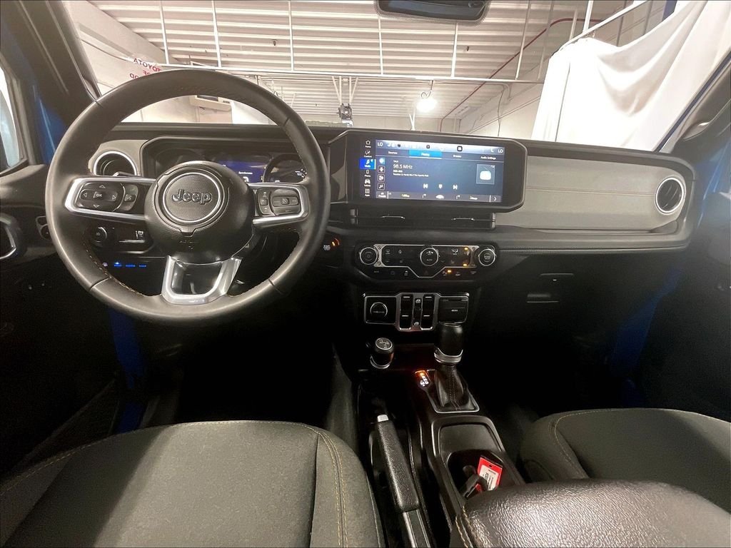 Used 2024 Blue Jeep Sahara 4xe image 21