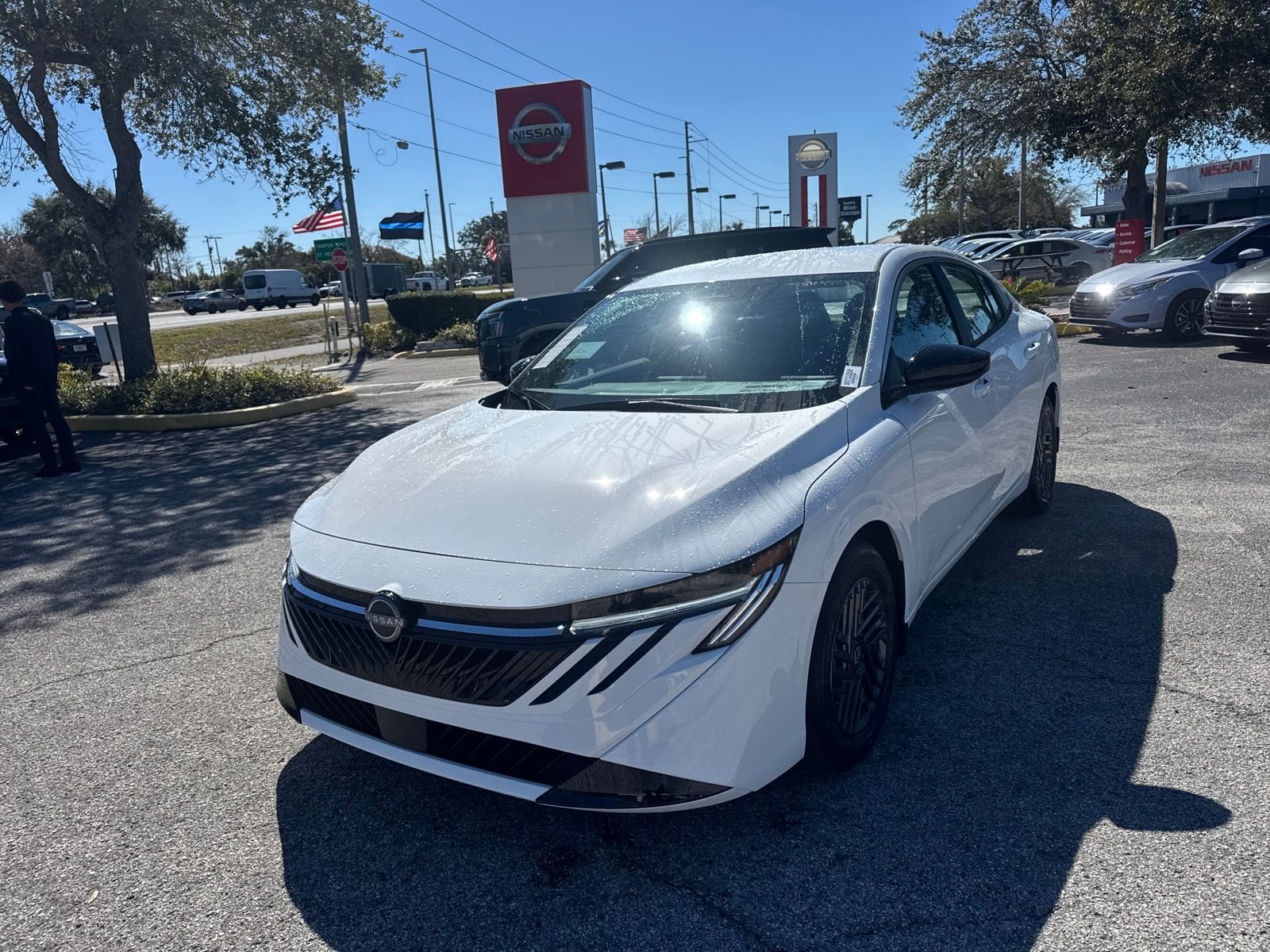 New 2026 Nissan Sentra SV 4D Sedan