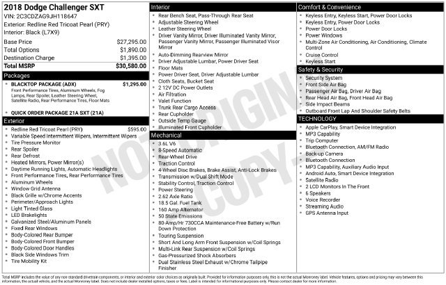 Used 2018 Red Dodge SXT image 22