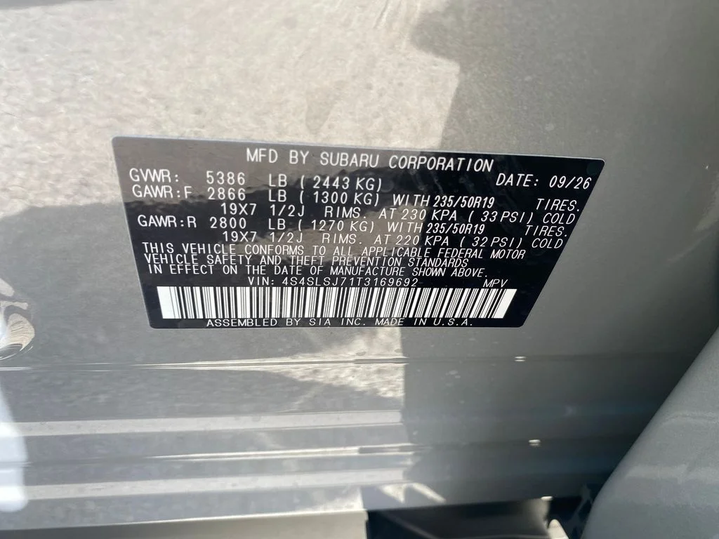 New 2026 RIVER ROCK PEARL Subaru Sport Hybrid image 26