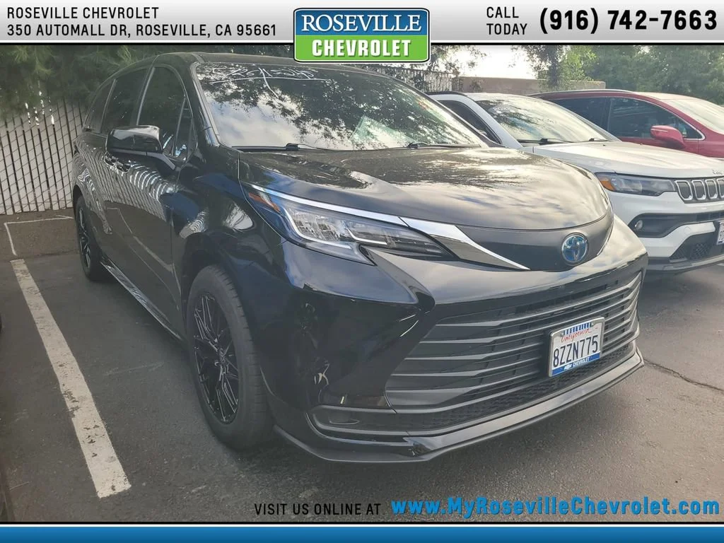 Used 2022 Black Toyota LE image 1