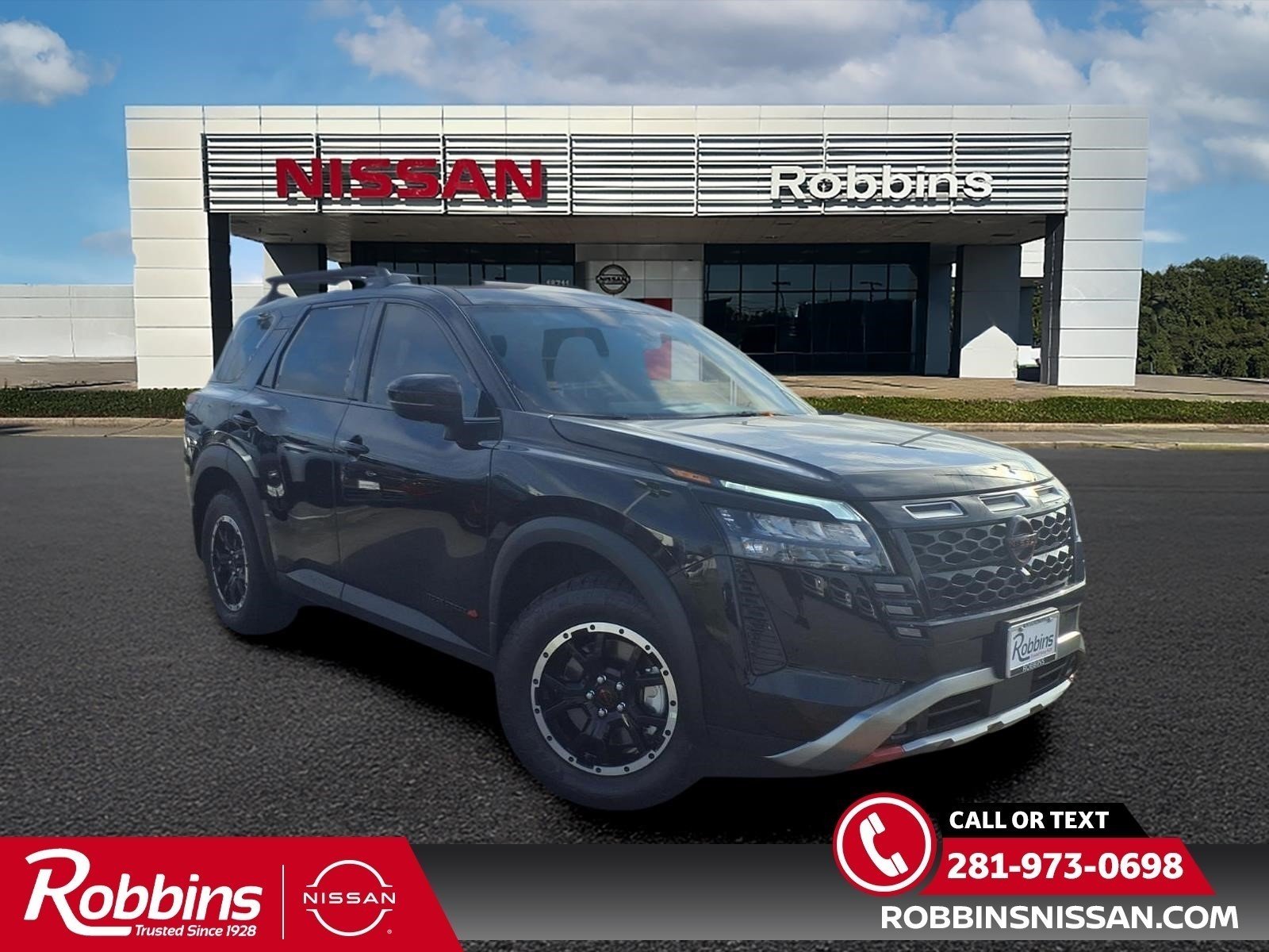 2026 Nissan Pathfinder Rock Creek® Black at Robbins Nissan