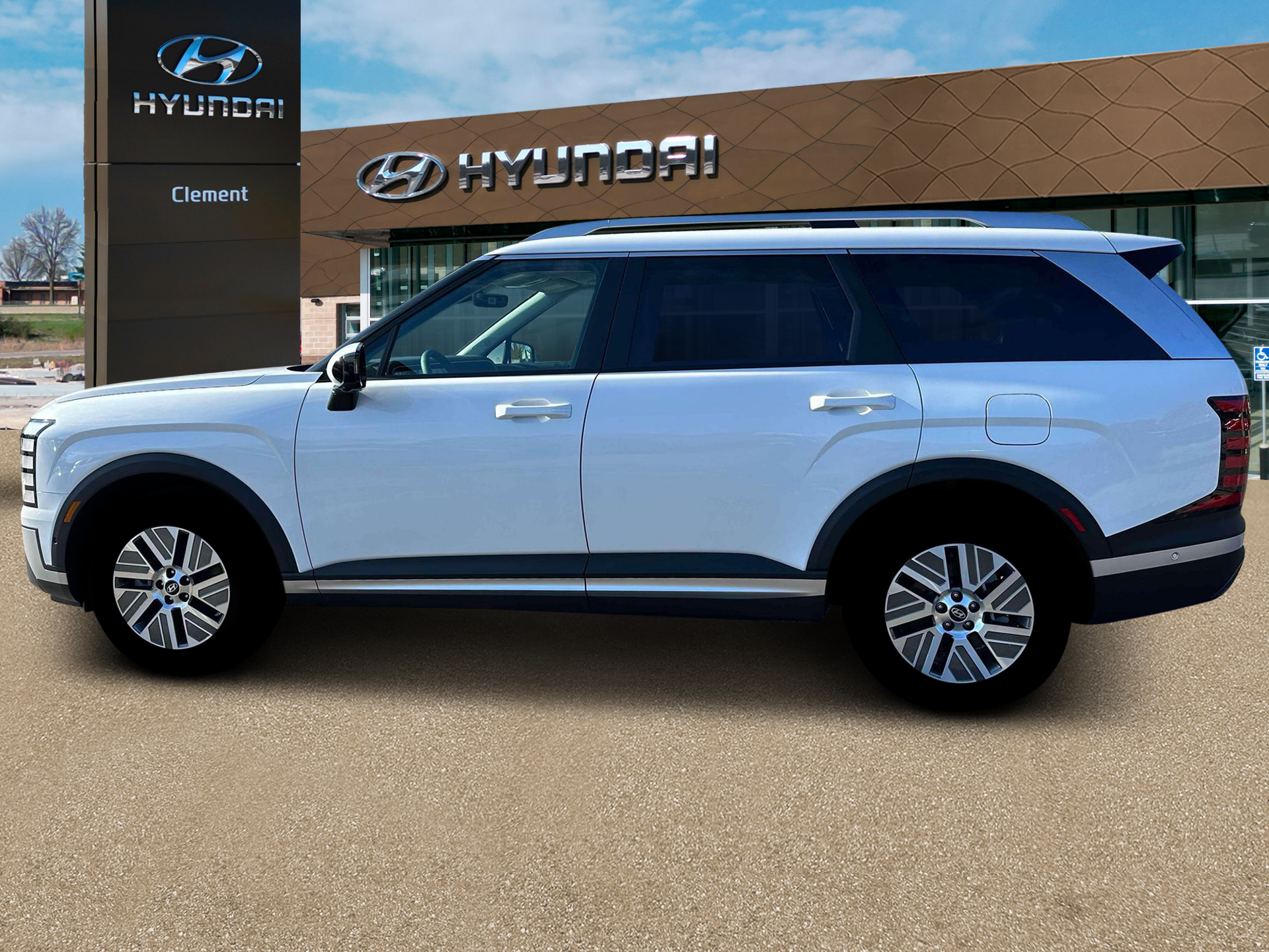 New 2026 White Hyundai SEL Premium 7P image 3