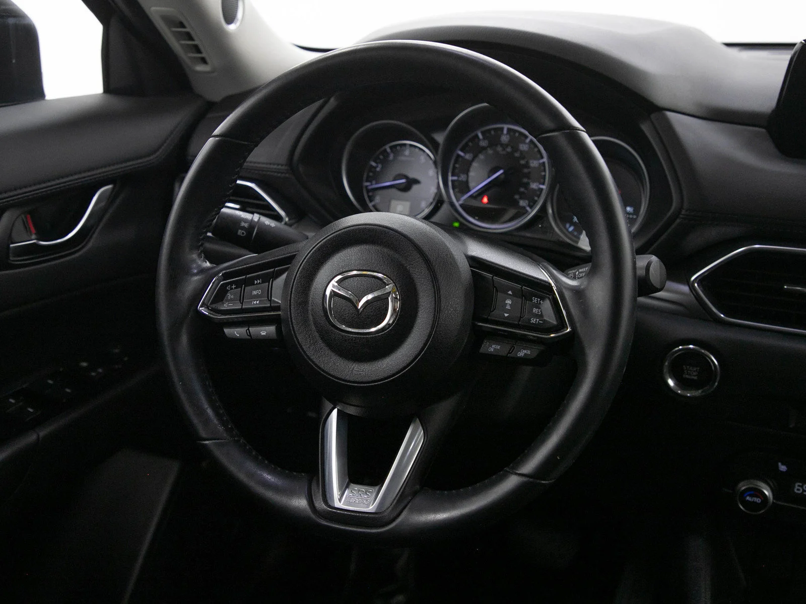 Used 2020 Snowflake White Pearl Mica Mazda Touring image 14
