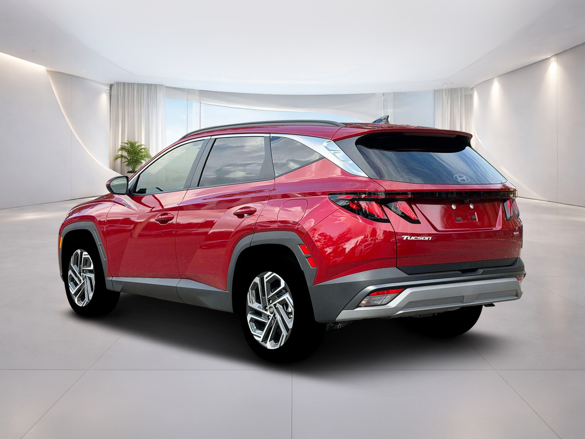 New 2026 Red Hyundai SEL Plus AWD image 5