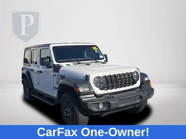 Used 2024 White Jeep Sport S image 2