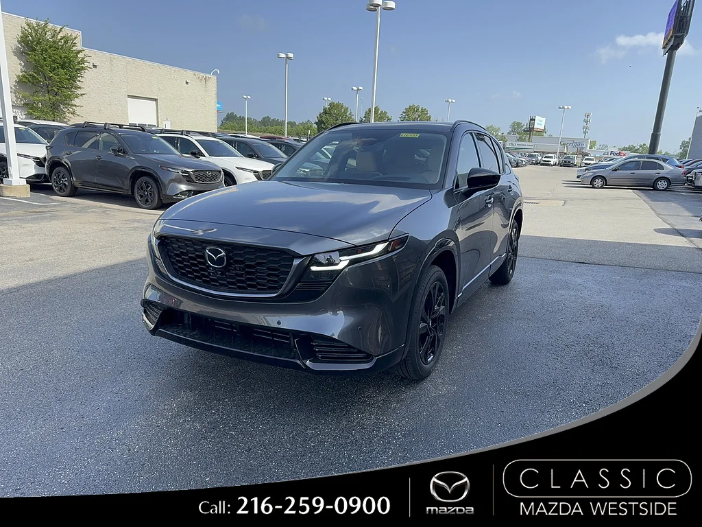 New 2026 Machine Gray Metallic Mazda 2.5 S Premium Plus AWD image 1