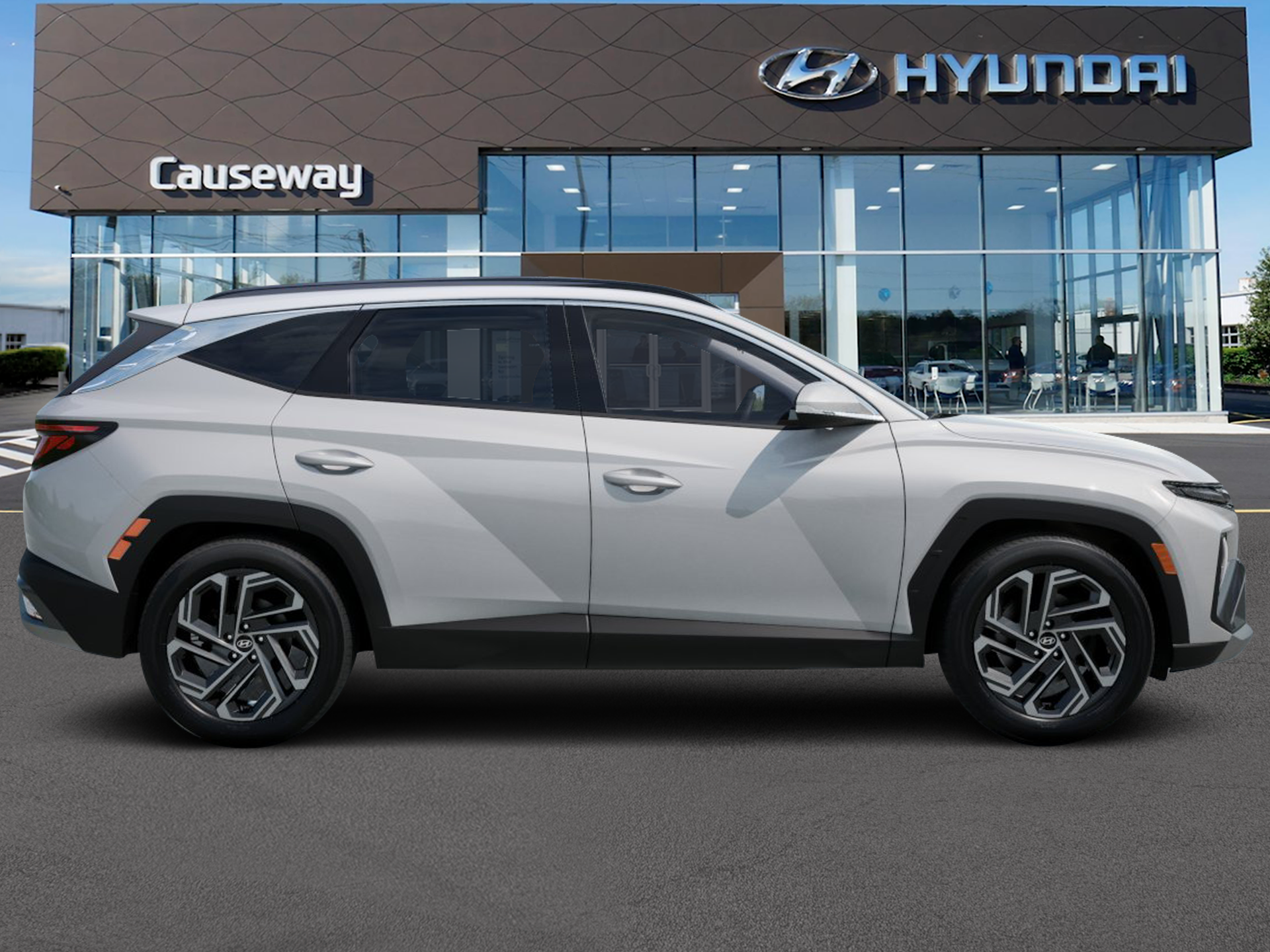 New 2026 White Hyundai SEL Plus AWD image 6