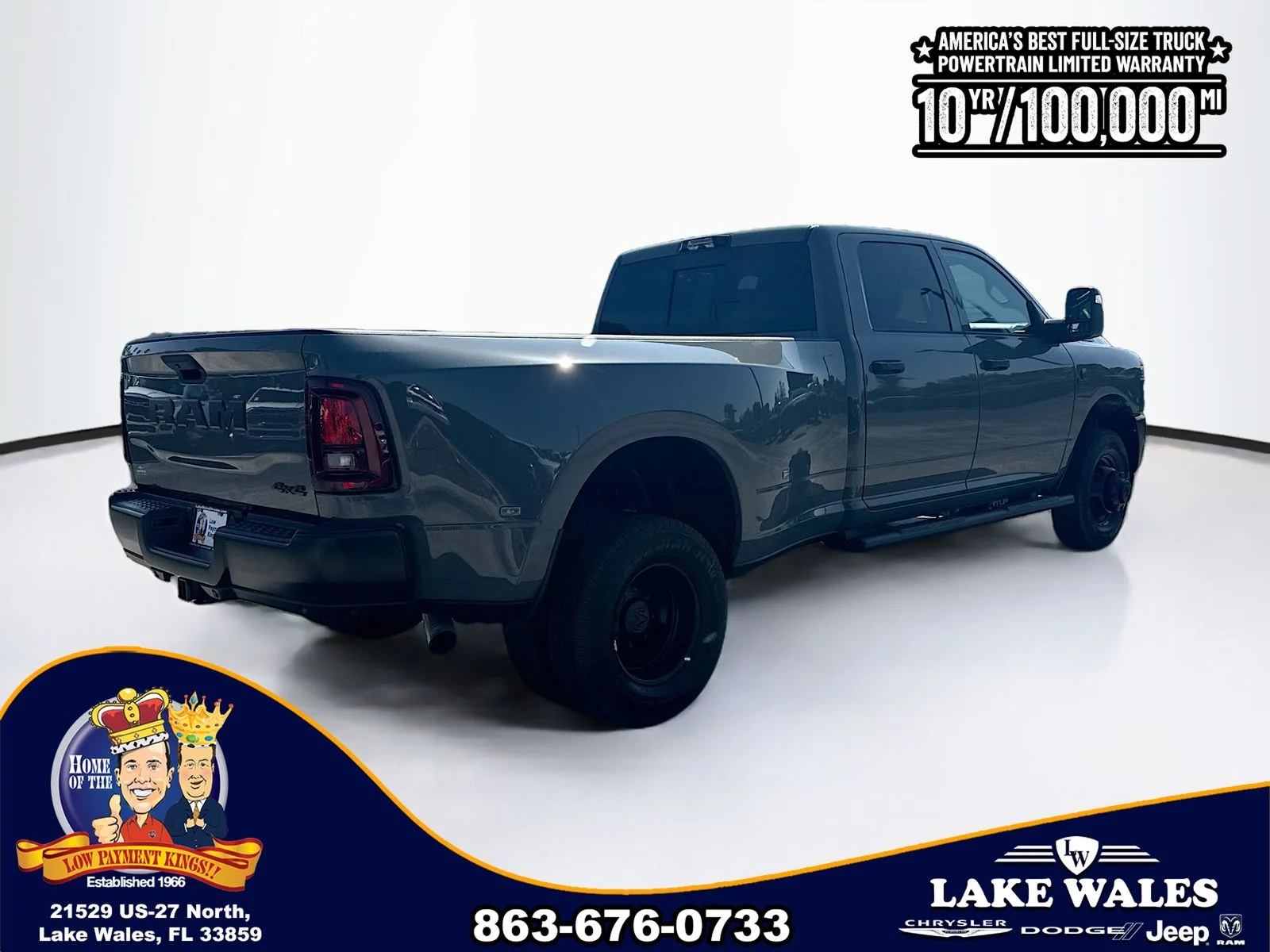 New 2026 Ceramic Gray Clear-Coat Exterior Paint RAM TRADESMAN image 6