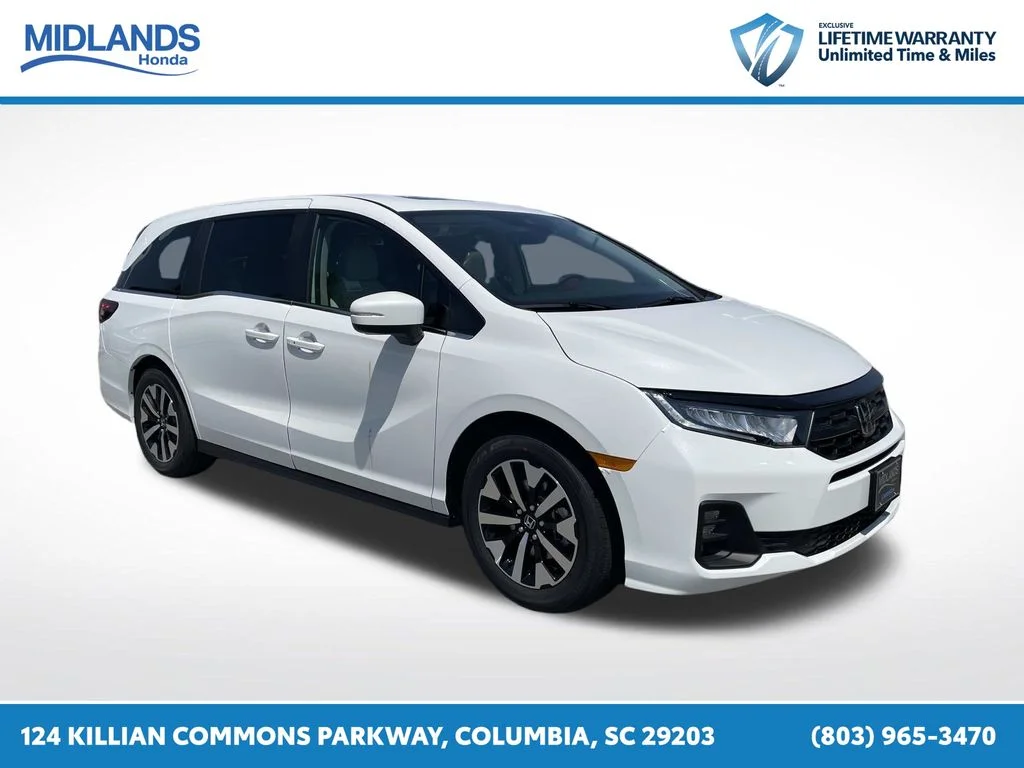 New 2026 Platinum White Pearl Honda EX-L image 1