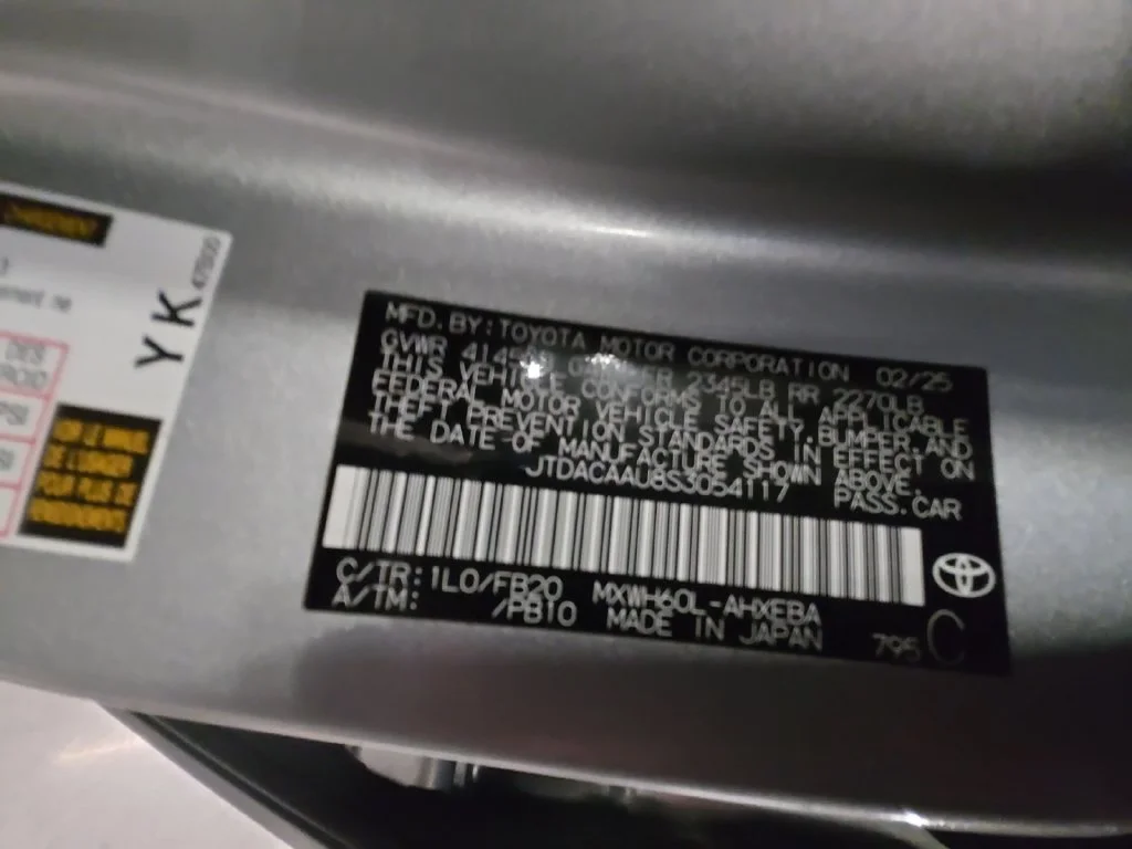 Used 2025 Silver Toyota LE image 31