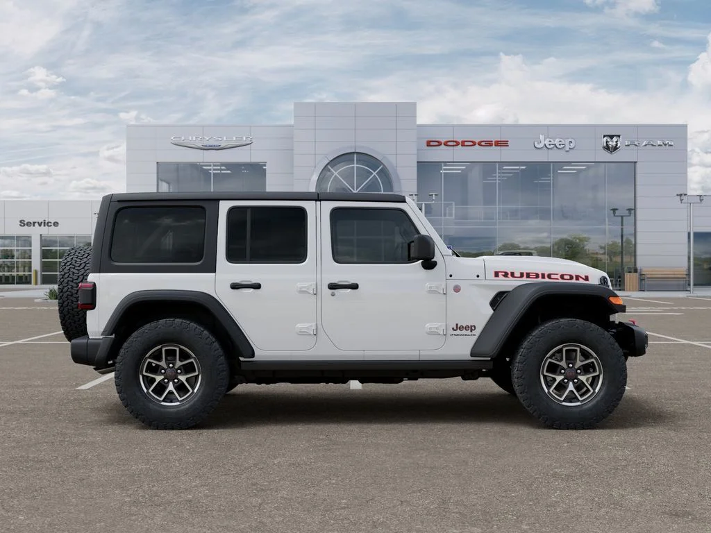 New 2026 Bright White Clearcoat Jeep Rubicon image 21