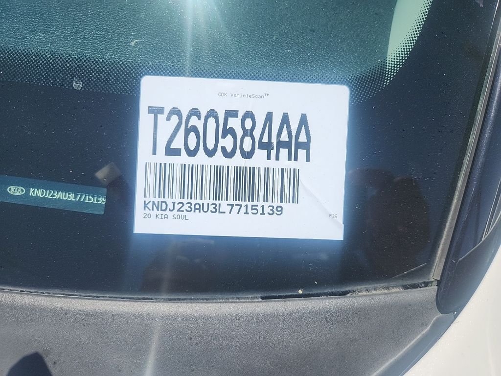 Used 2020 White Kia LX image 4