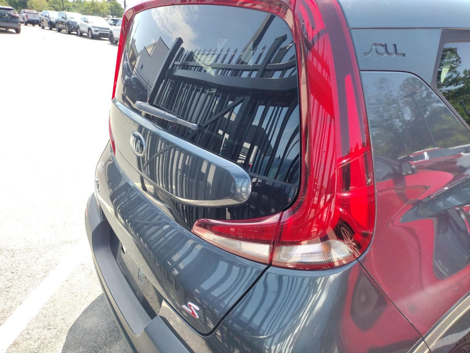Used 2021 Gray Kia S image 4