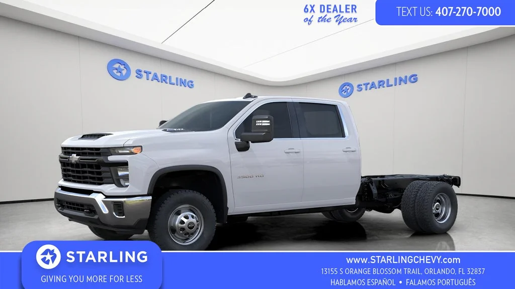New 2026 Summit White Chevrolet Work Truck image 1