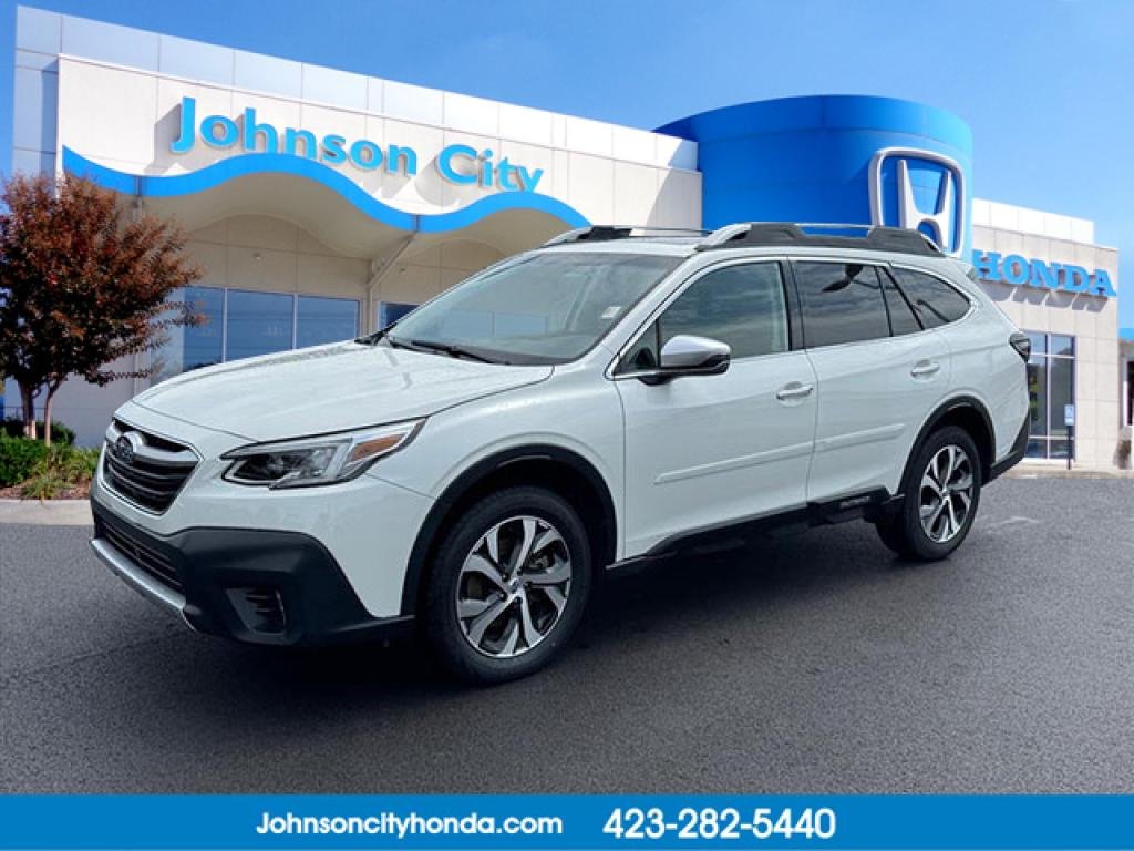 Used 2021 Crystal White Pearl Subaru Touring XT image 1