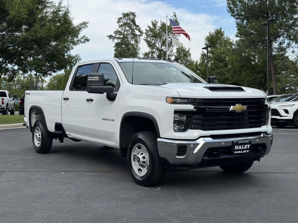 Used 2025 White Chevrolet Work Truck image 2