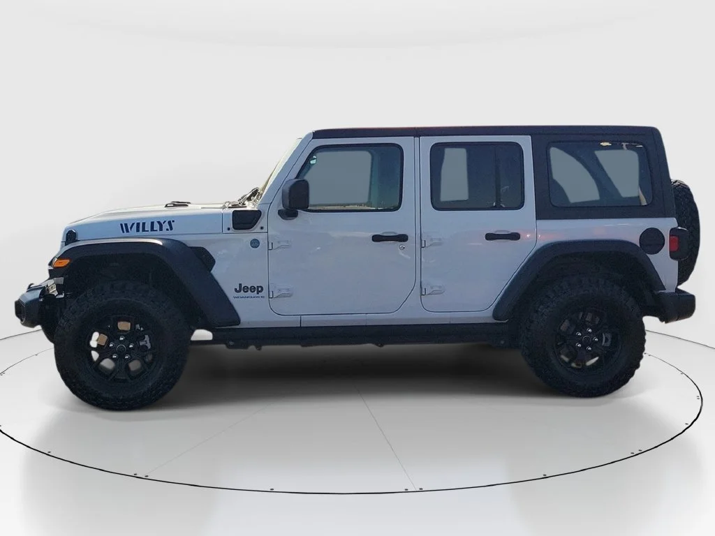 Certified Used 2025 White Jeep Willys 4xe image 8