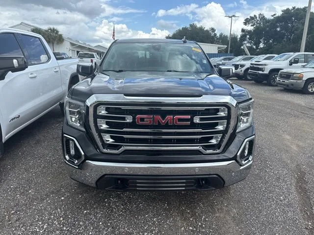 Used 2021 ONYX BLACK GMC SLT image 4