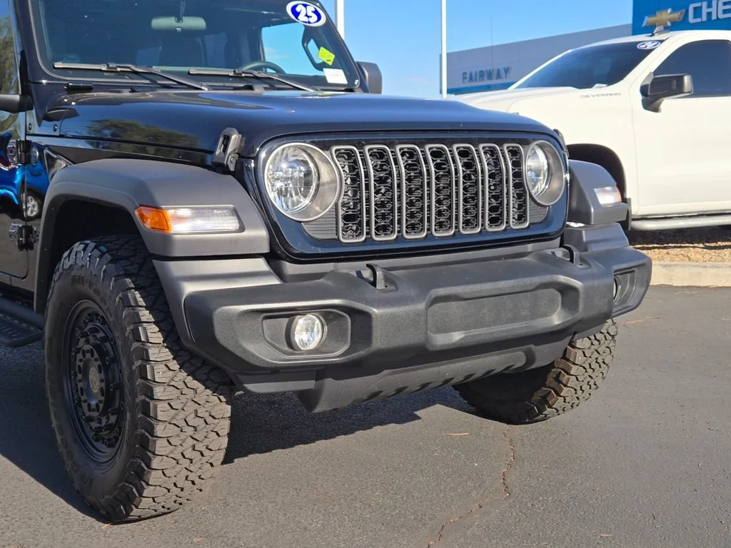 Used 2025 Black Clearcoat Jeep Sport image 8