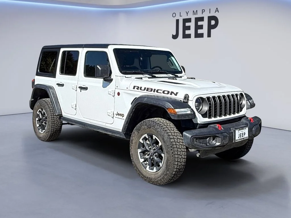 Used 2025 White Jeep Rubicon image 8