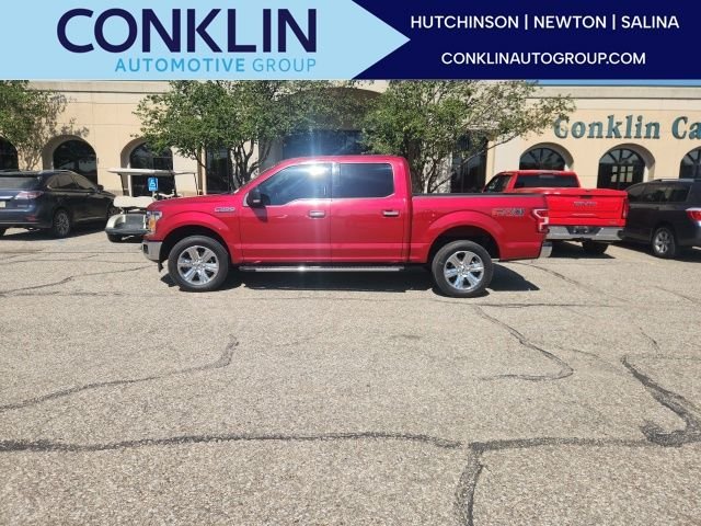 Used 2020 Red Metallic Ford XLT image 1