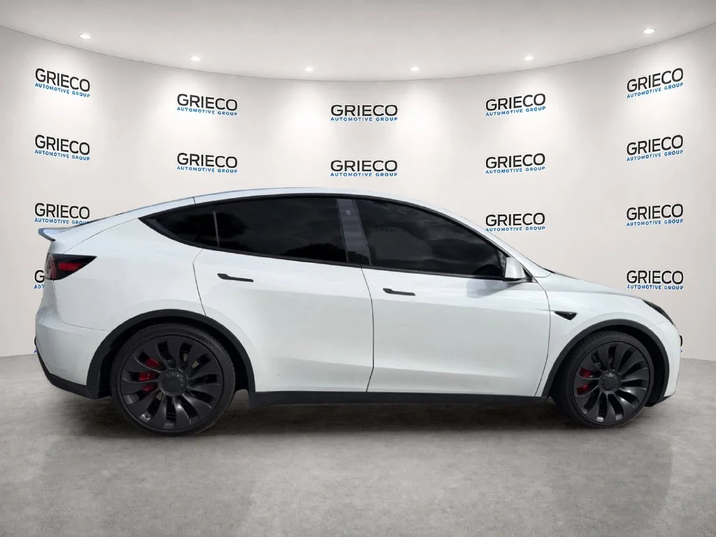 Used 2023 Pearl White Multi Tesla Performance image 8