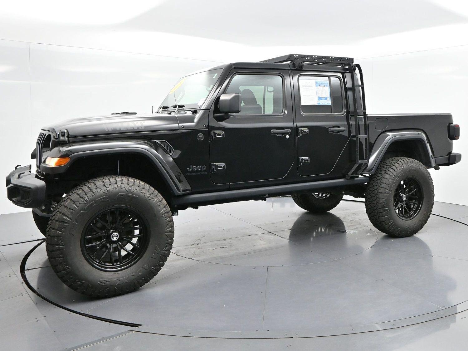 Used 2021 Black Clearcoat Jeep Willys image 4