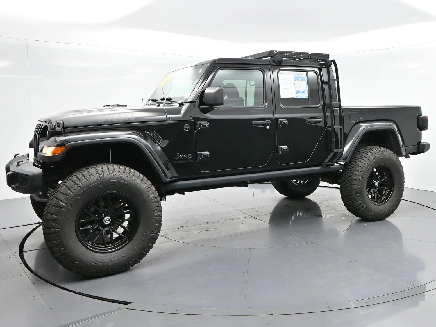 Used 2021 Black Clearcoat Jeep Willys image 4