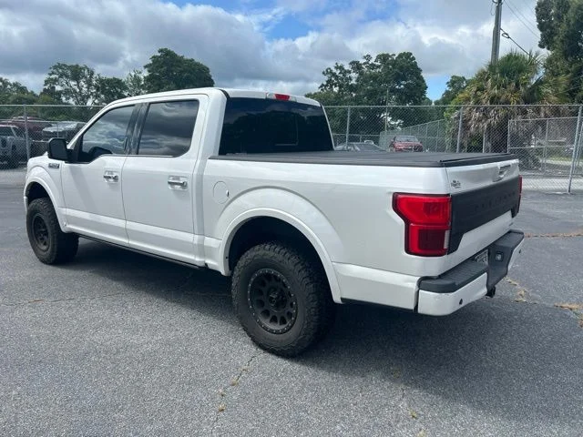 Used 2018 White Ford Platinum image 3