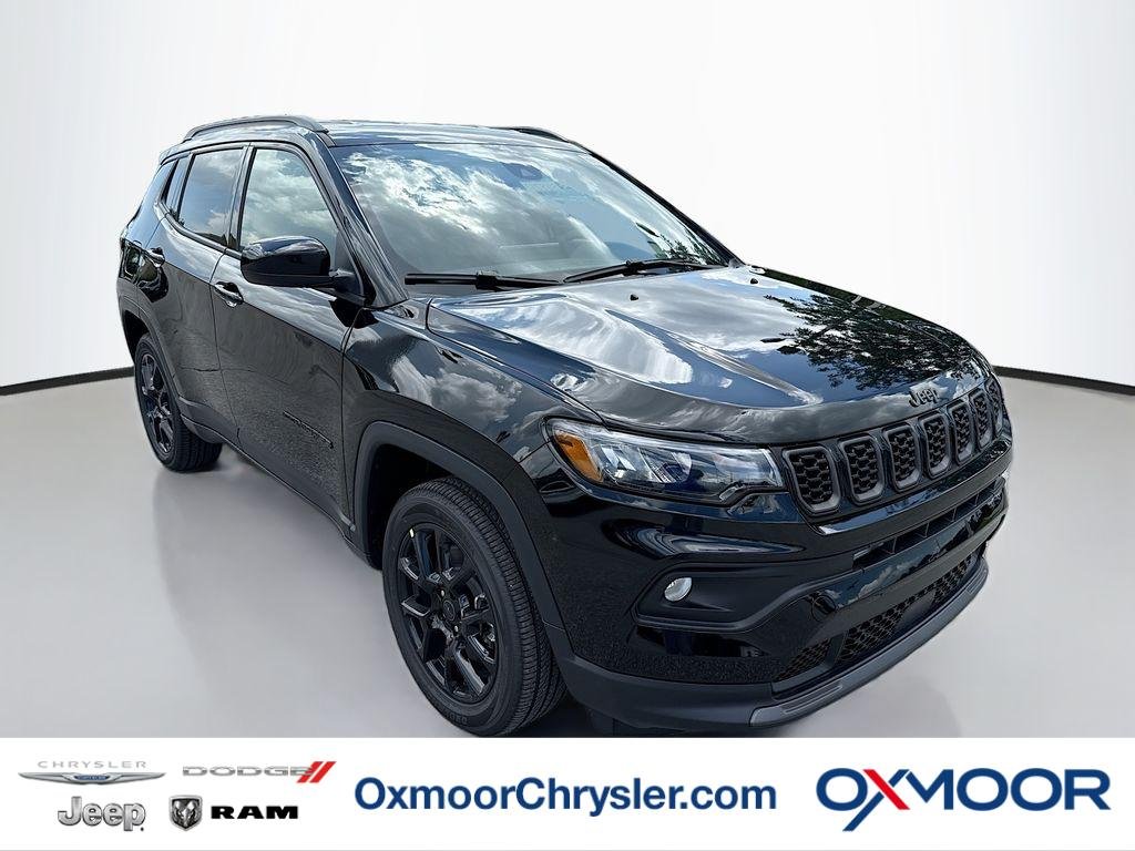 New 2026 Diamond Black Crystal Pearlcoat Jeep Latitude Altitude image 1