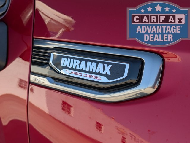 Used 2025 Volcanic Red Tintcoat GMC AT4 image 36