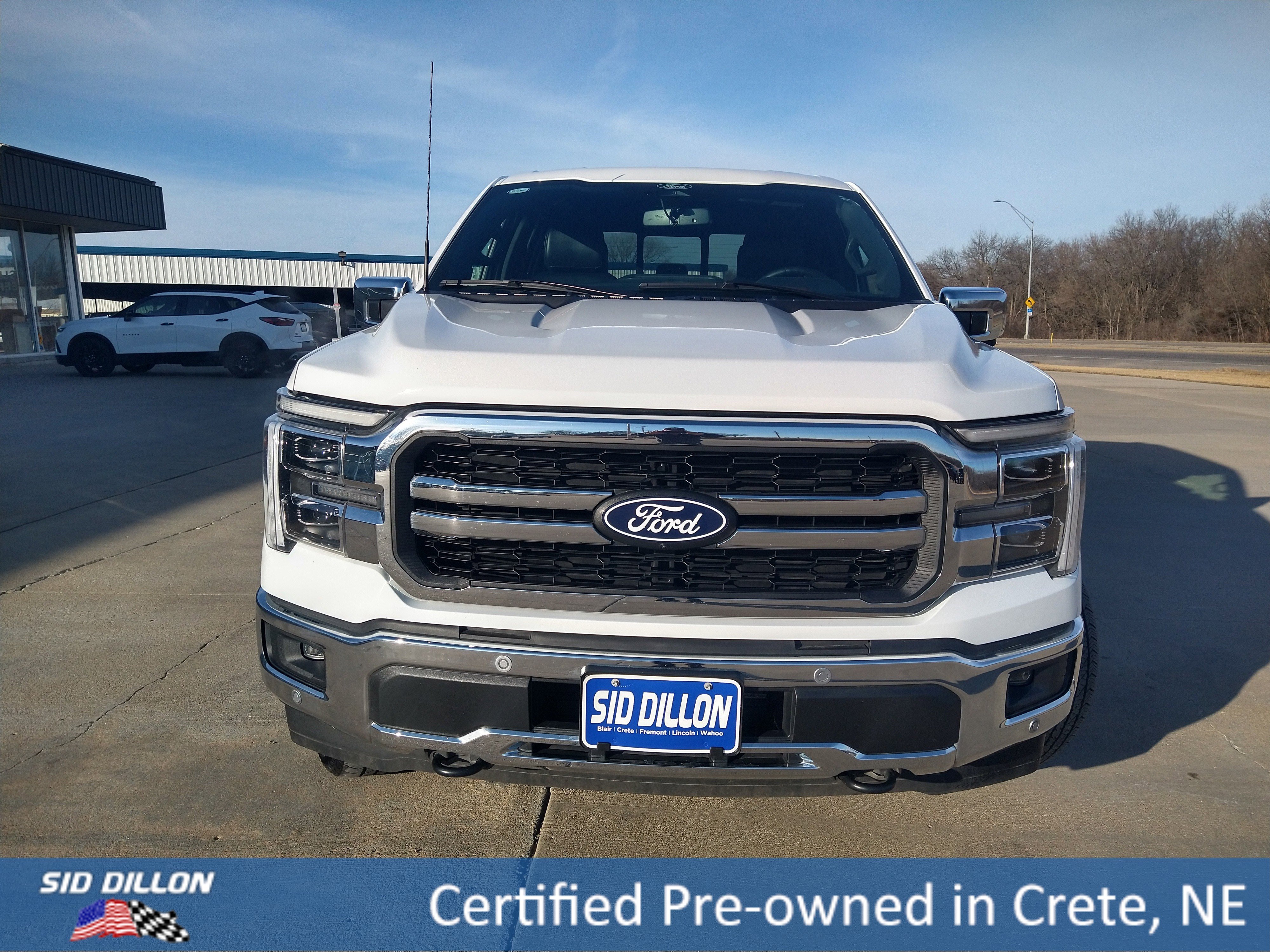 Used 2025 OXFORD WHITE Ford LARIAT image 14