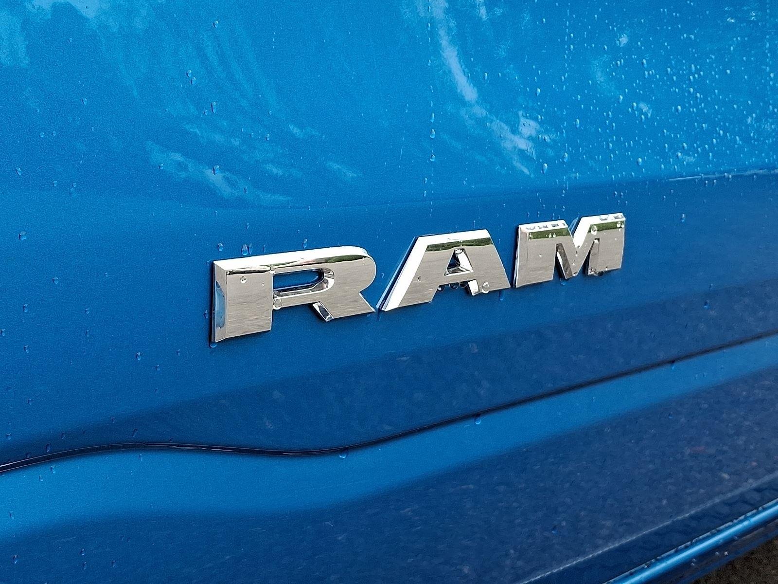 New 2026 Hydro Blue Pearl-Coat Exterior Paint RAM Big Horn image 18