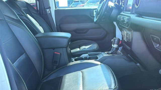 Used 2020 Bright White Clearcoat Jeep Sahara image 13
