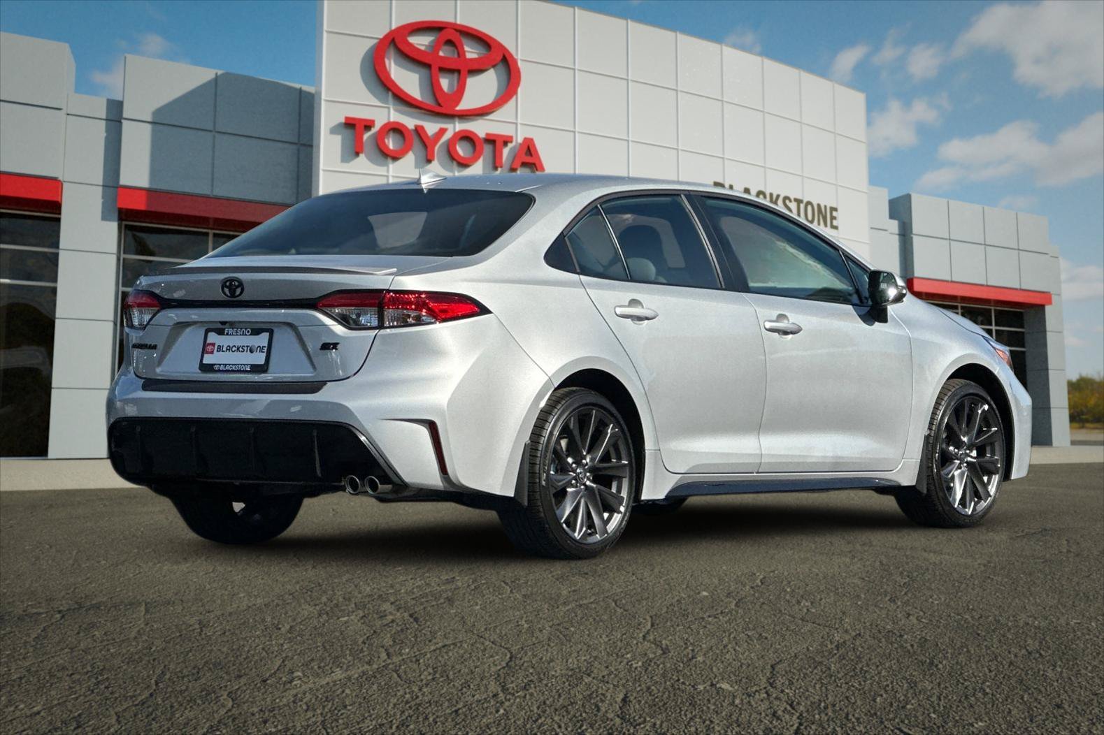 Certified Used 2026 Classic Silver Metallic Toyota SE image 3