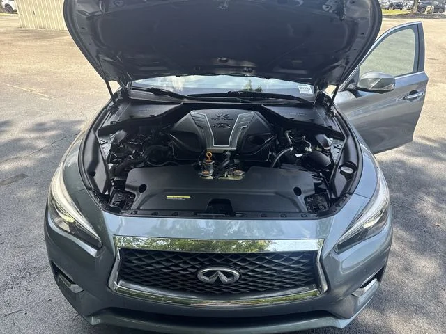 Used 2018 Blue INFINITI 3.0t LUXE image 32
