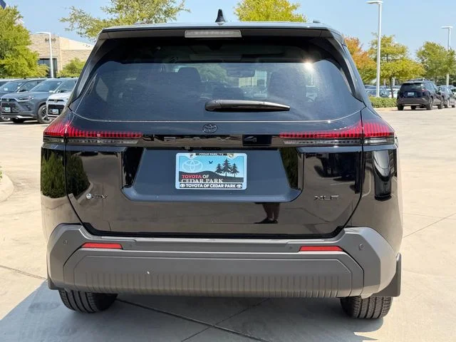 New 2026 Midnight Black Metallic Toyota XLE Premium image 7