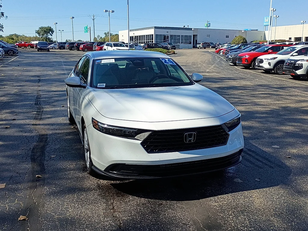 Certified Used 2024 WHITE Honda LX image 1