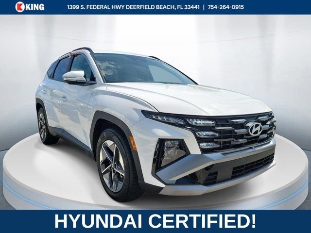 Certified Used 2025 White Hyundai SEL Convenience image 1