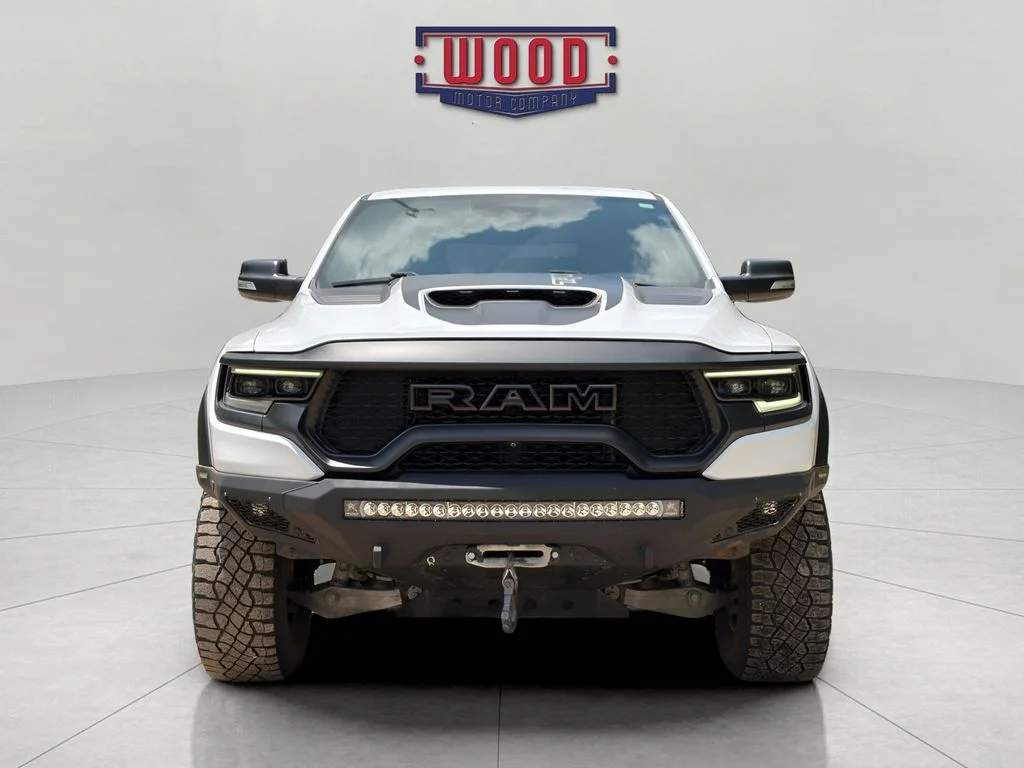 Used 2022 Bright White Clearcoat Ram TRX image 5