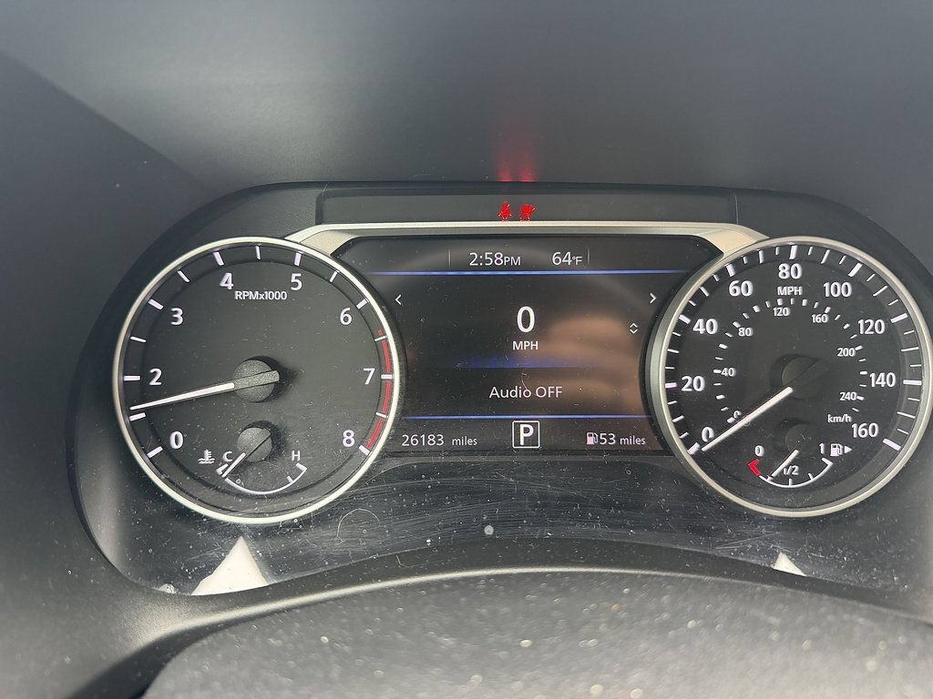 Used 2022 Super Black Nissan SV image 9