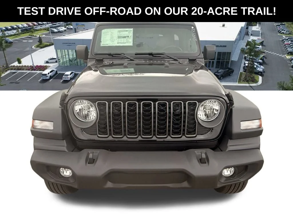 New 2026 Black Clear-Coat Exterior Paint Jeep Sport image 9