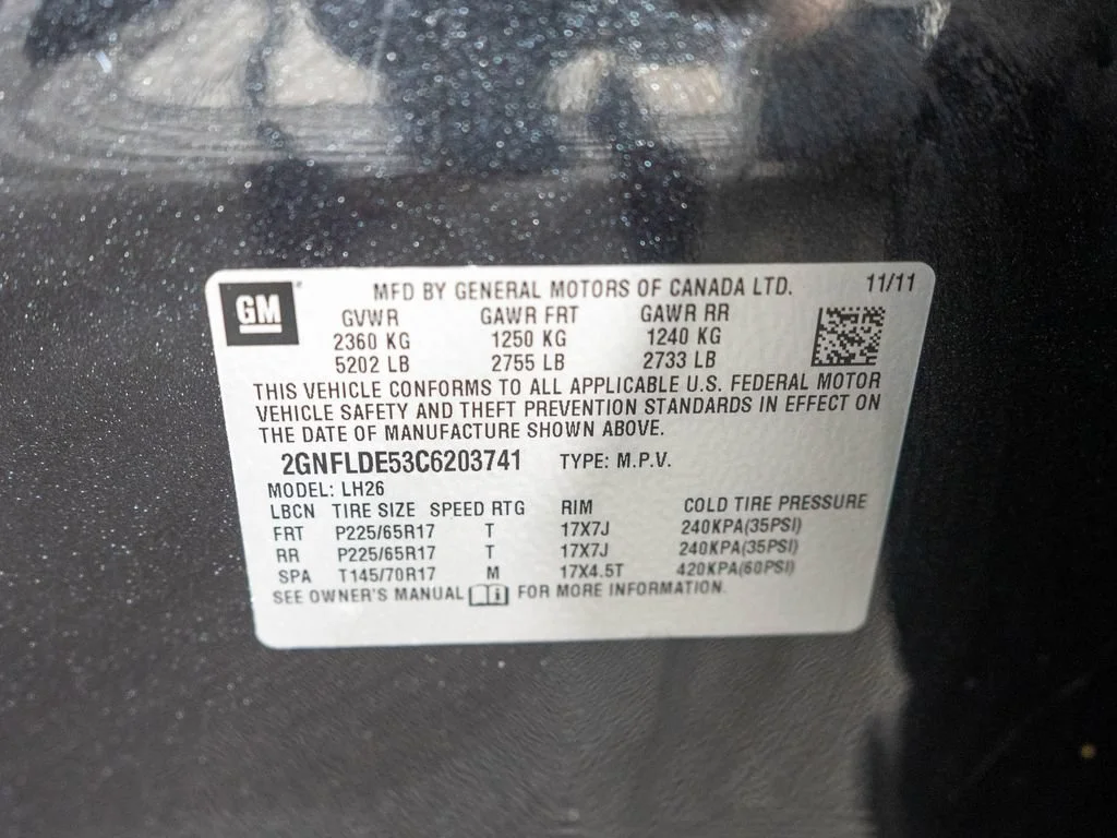 Used 2012 Black Granite Metallic Chevrolet LT w/1LT image 32