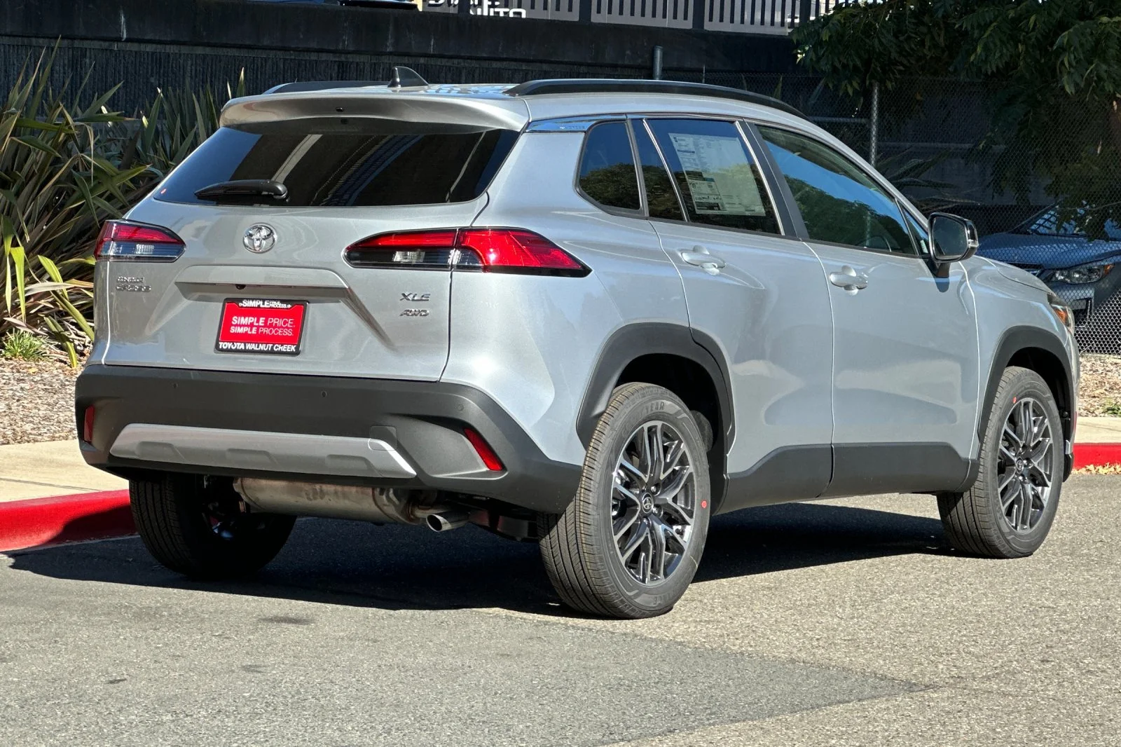 New 2026 Silver Toyota XLE image 4