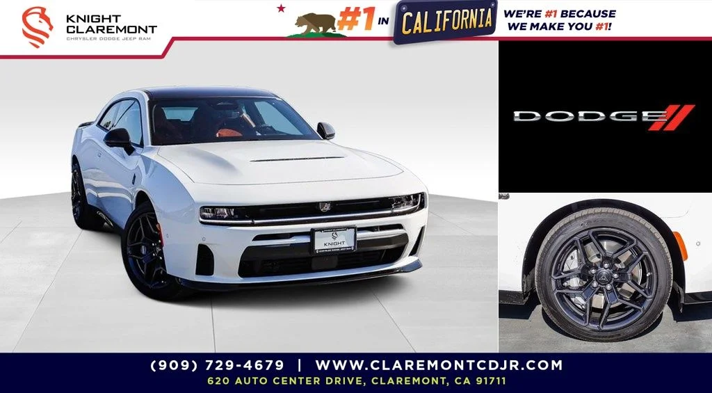 New 2026 White Dodge Scat Pack Plus image 1