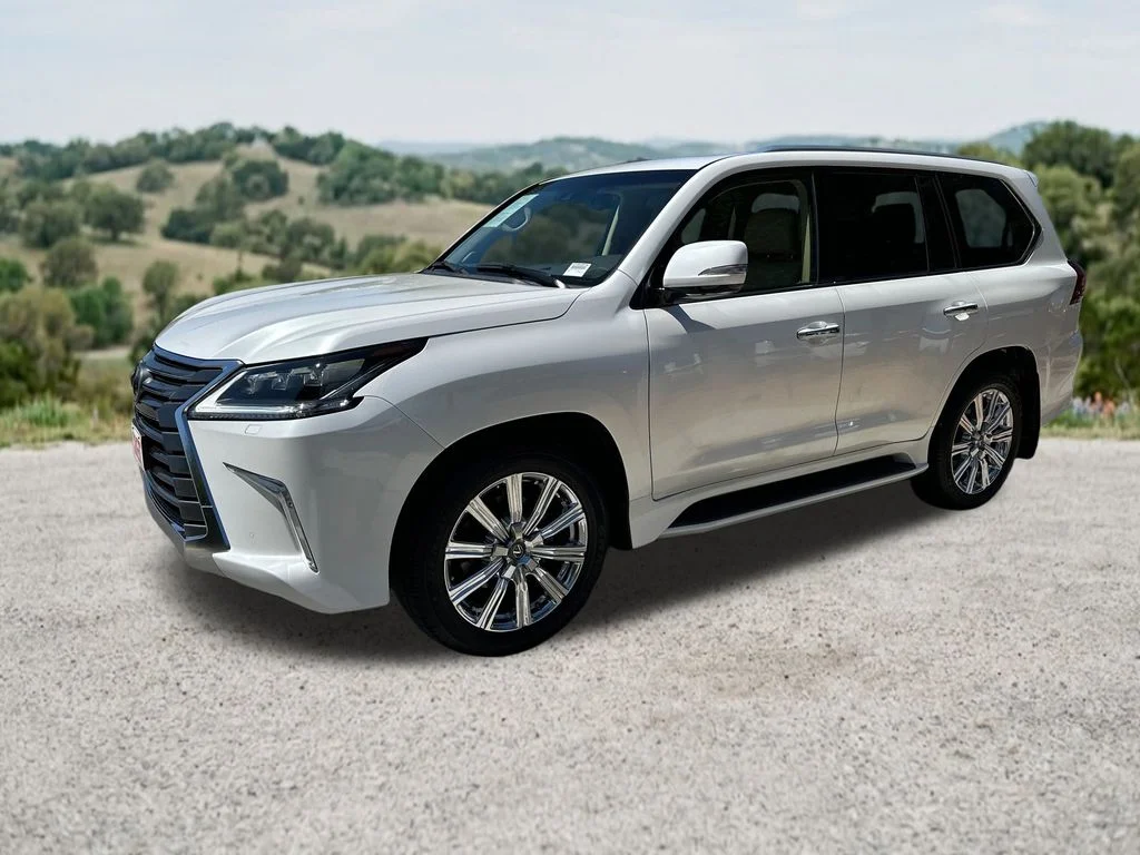 Used 2020 White Lexus 570 image 3