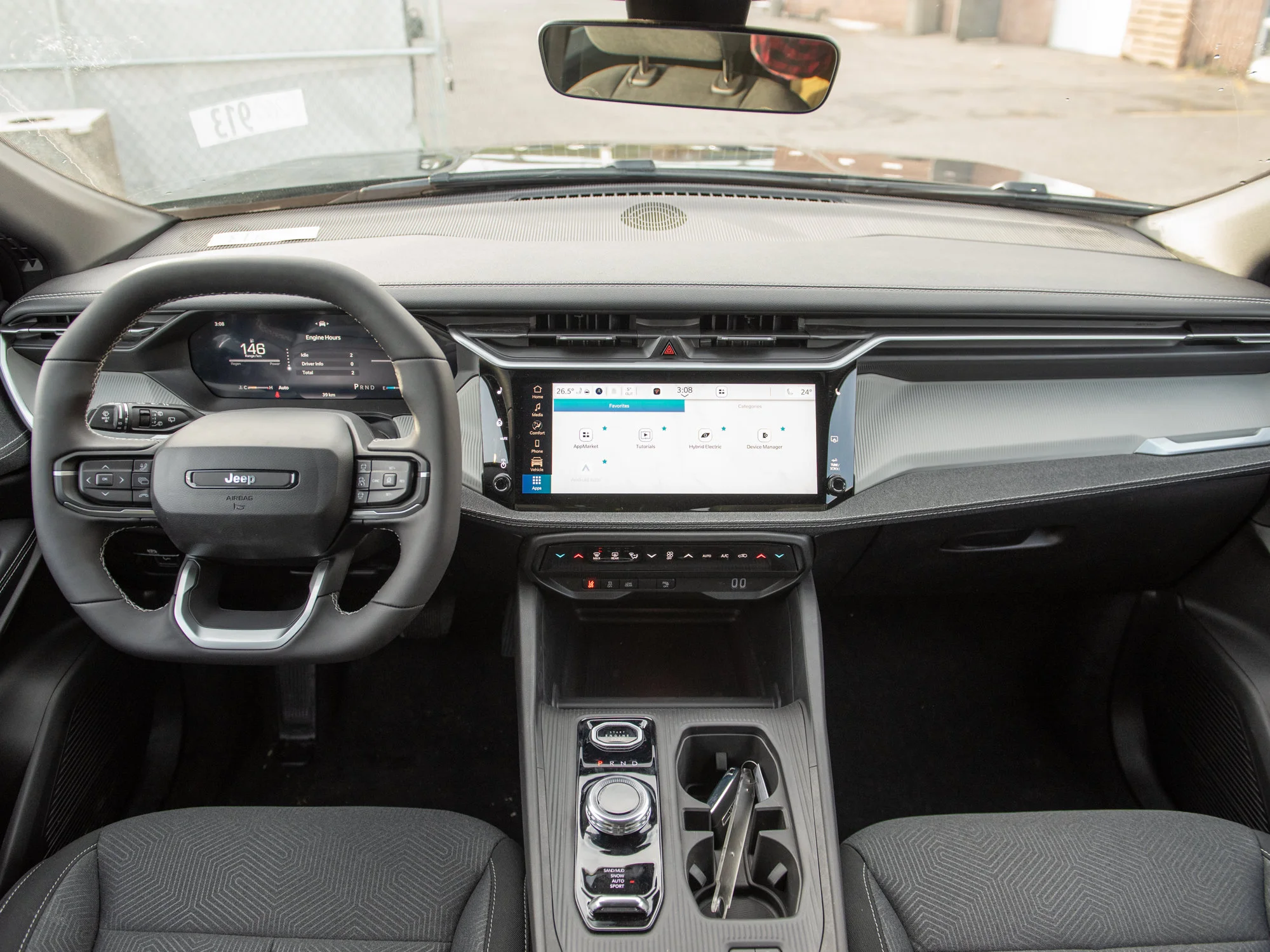 New 2026 Black Jeep Laredo* 4x4 Hybrid, Heated Seats/Wheel, 6.3L/100KMS, Remote Start image 7